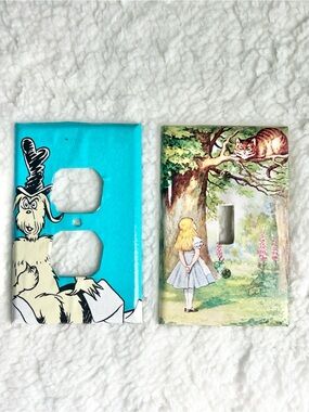 Dr. Seuss & Alice in Wonderland Decorative Switch Covers
